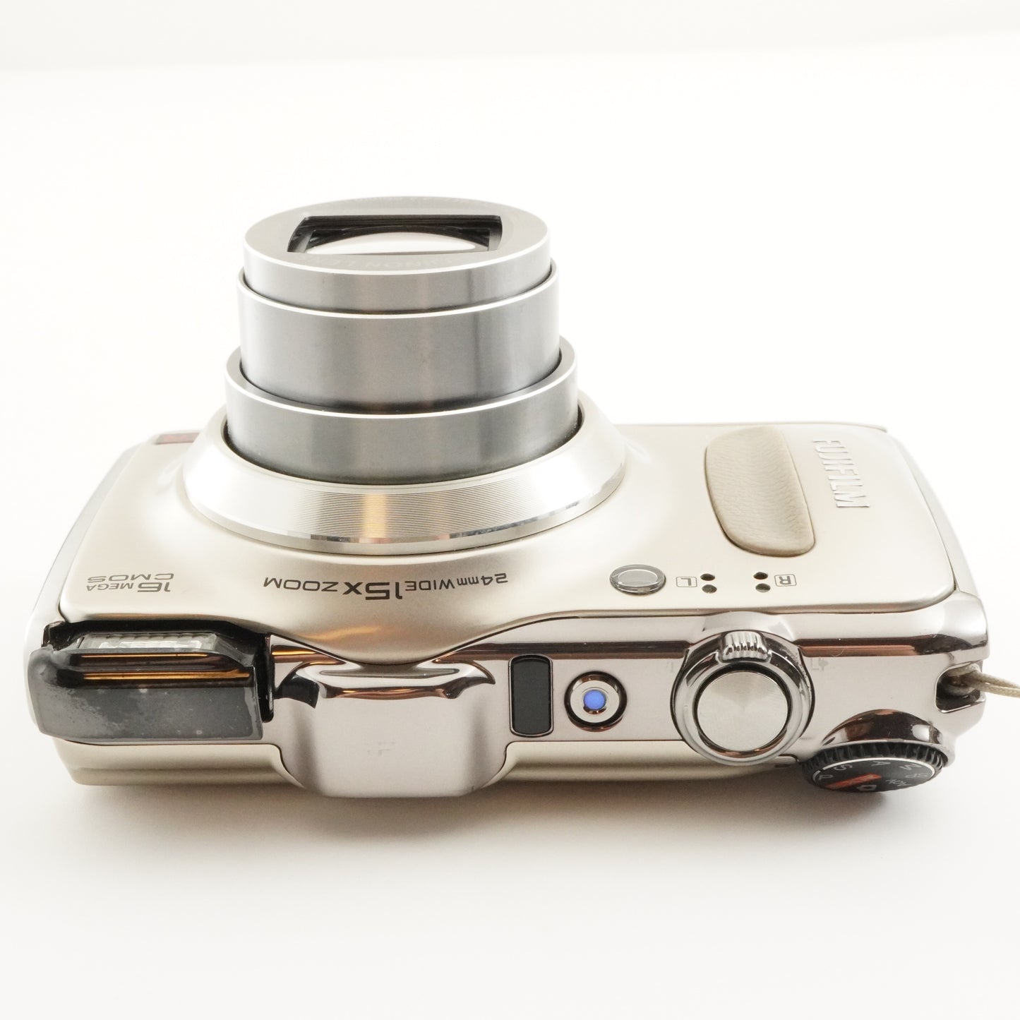 FUJIFILM FinePix F550 EXR Gold With 4GB SDHC Card from Japan #6531
