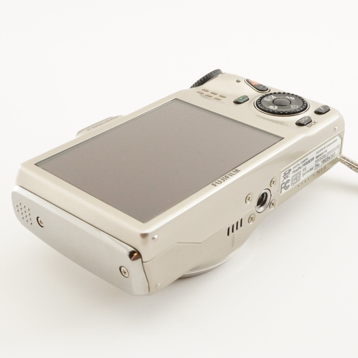 FUJIFILM FinePix F550 EXR Gold With 4GB SDHC Card from Japan #6531