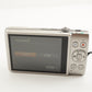 Canon IXY 650 Silver With 4GB SDHC Card from Japan #6799