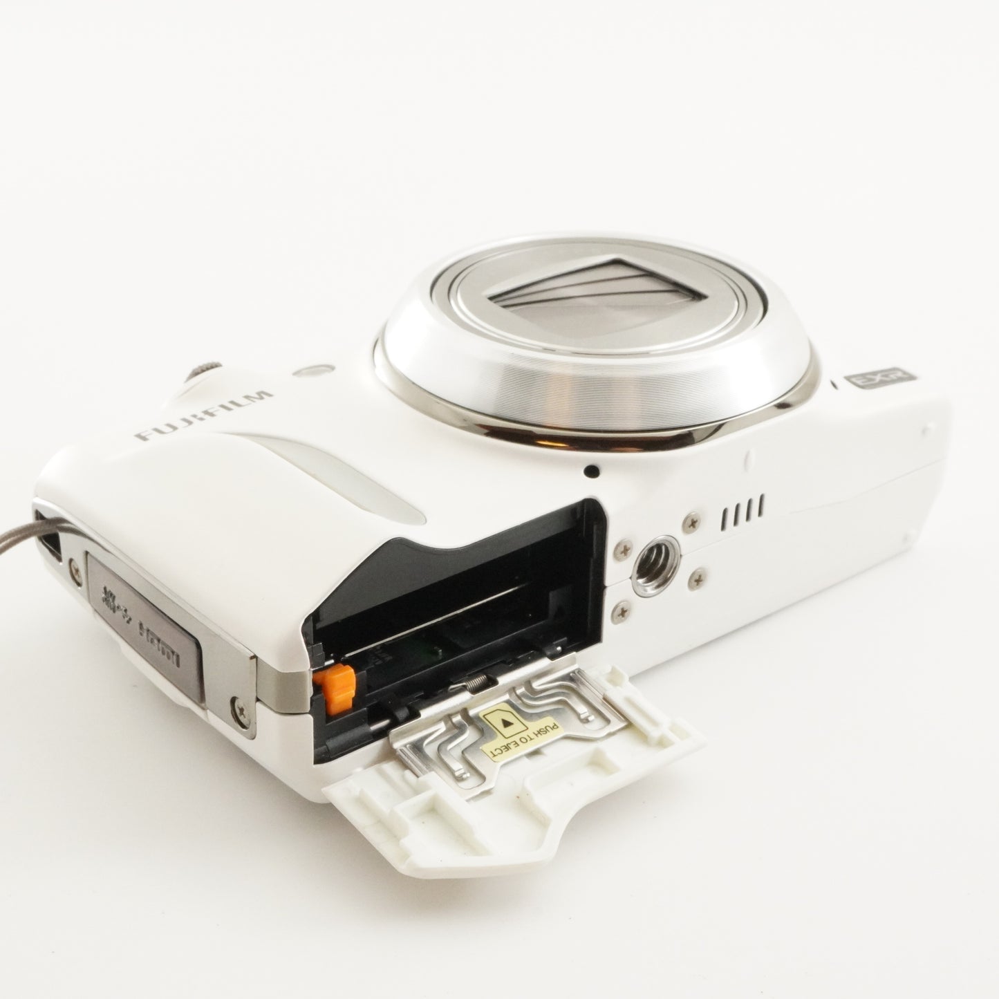 FUJIFILM Finepix F800 EXR White With 4GB SDHC Card from Japan #6529