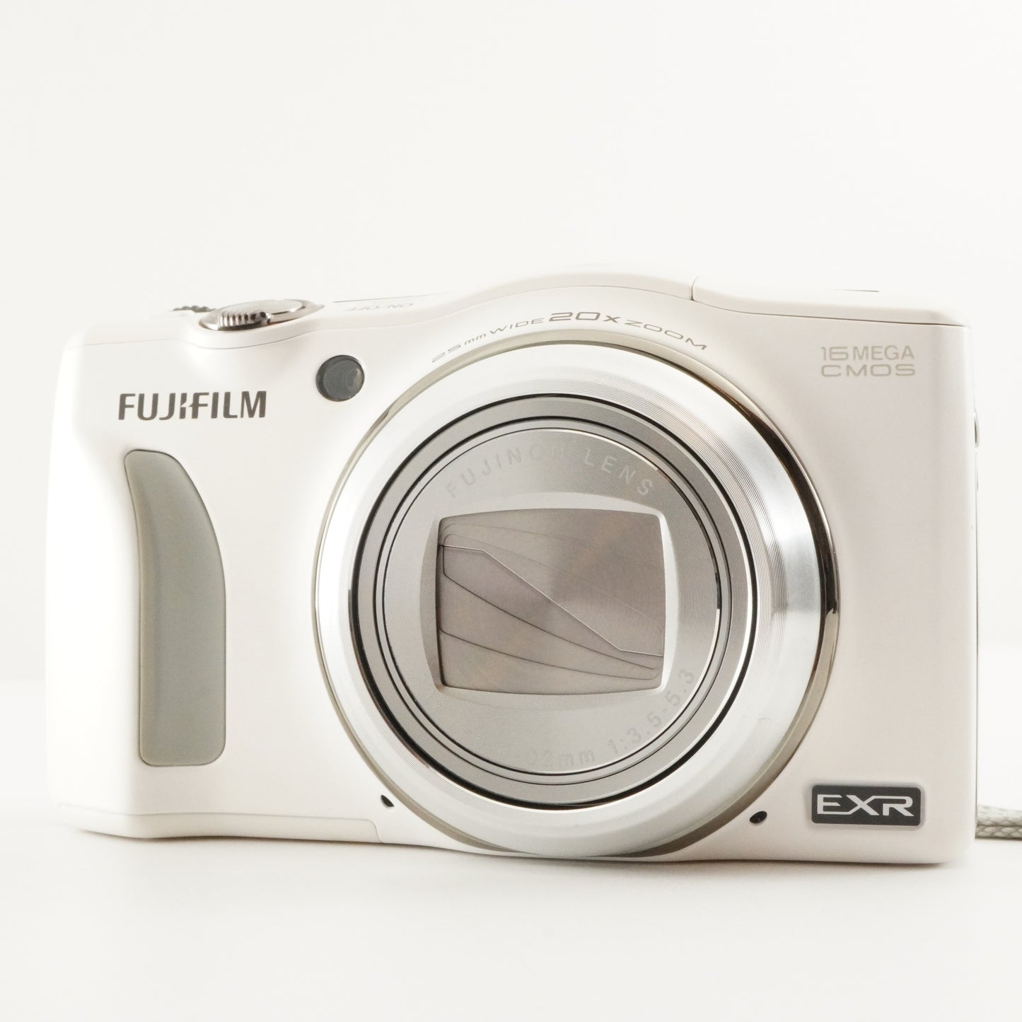 FUJIFILM Finepix F800 EXR White With 4GB SDHC Card from Japan #6529