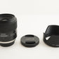 Tamron SP 35mm F1.8 Di VC USD F012 For Canon AF Wide Angle Lens from Japan #1915