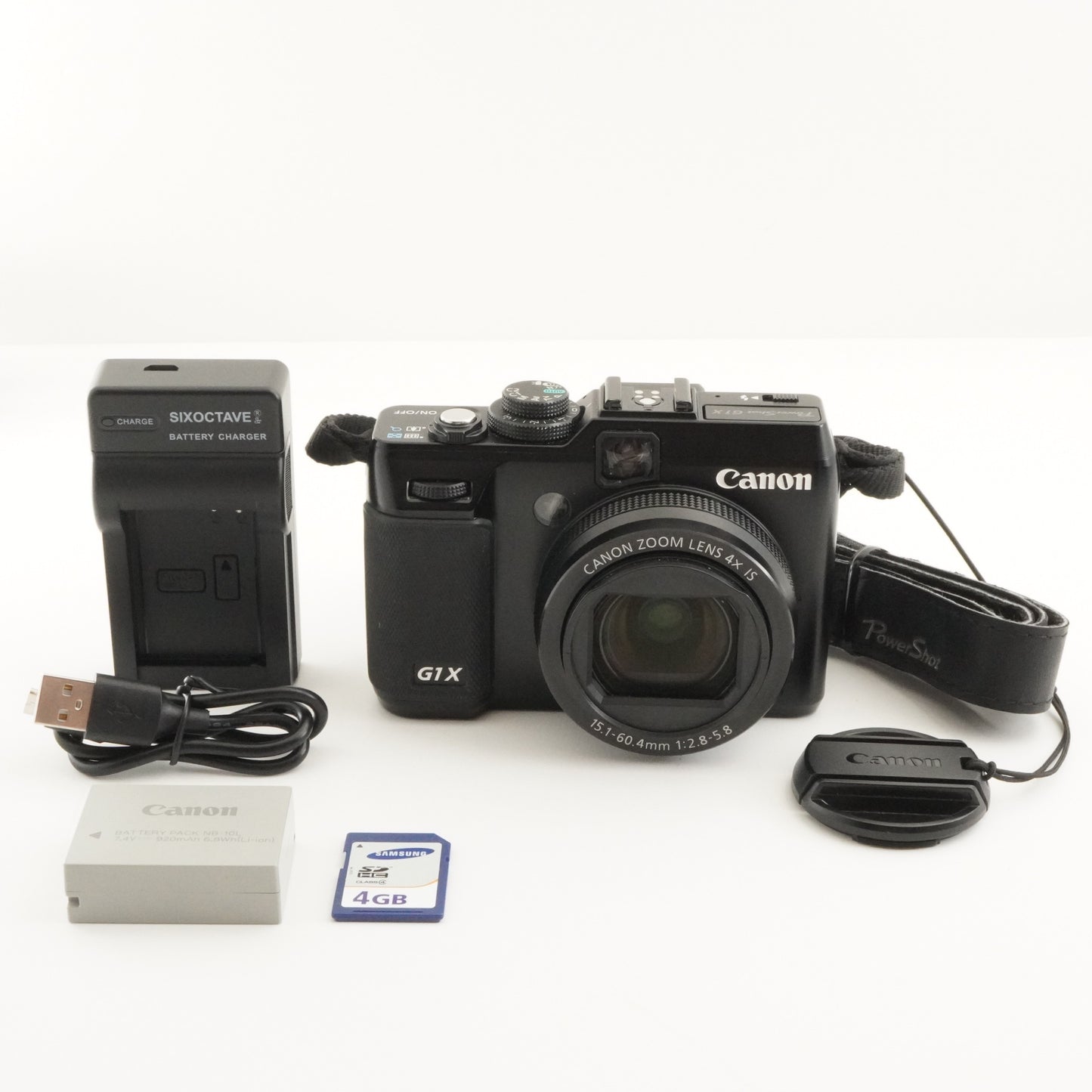 Canon PowerShot G1X With 4GB SDHC Card Digital Camera from Japan #6881
