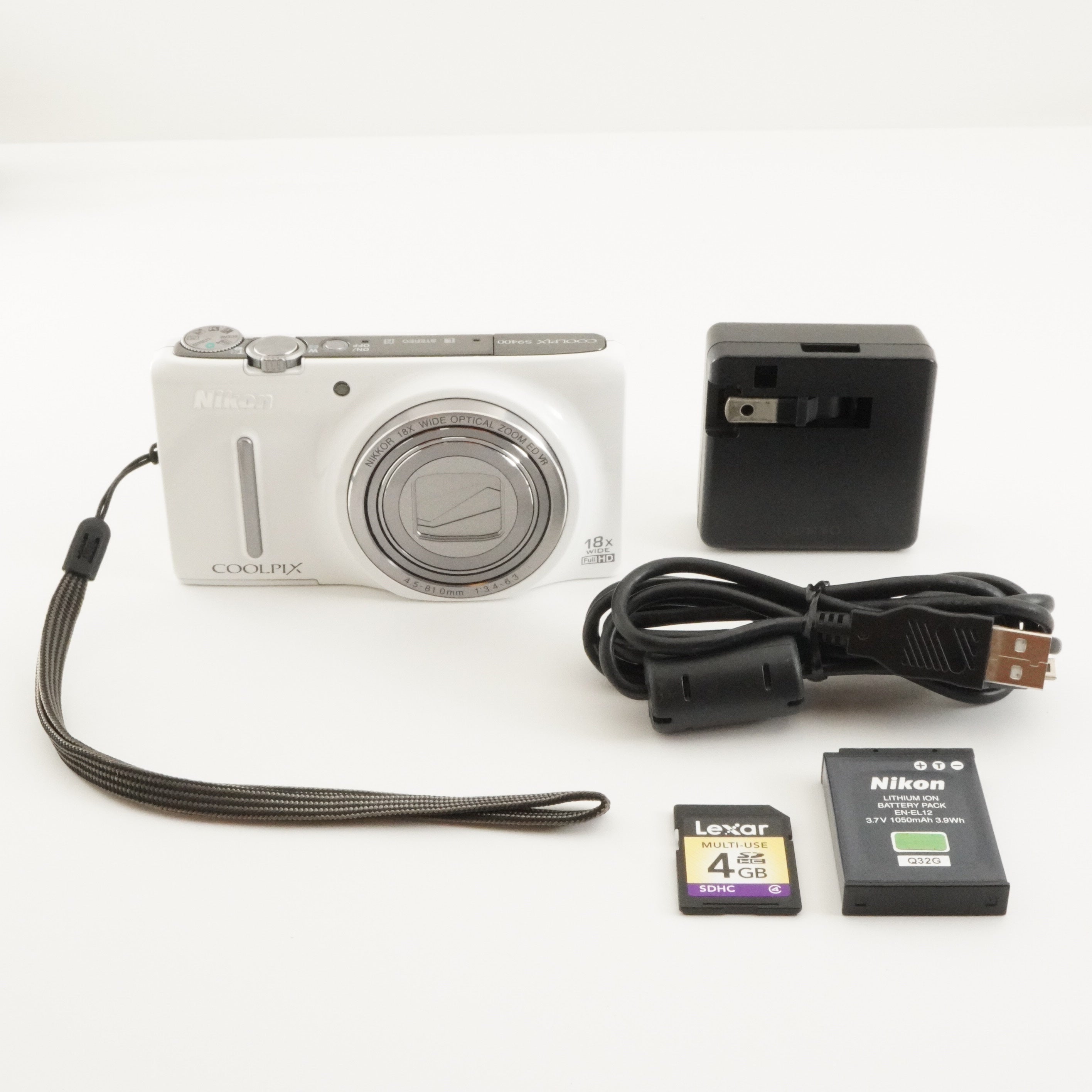 Nikon COOLPIX S9400 デジタルカメラ ホワイト Amazon | Nikon デジタルカメラ COOLPIX S9400 光学18倍ズーム