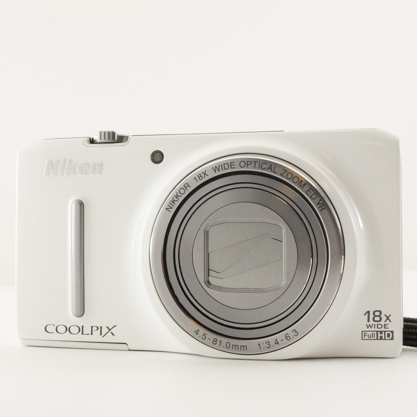 Nikon COOLPIX S9400 White With 4GB SDHC Card from Japan #6541