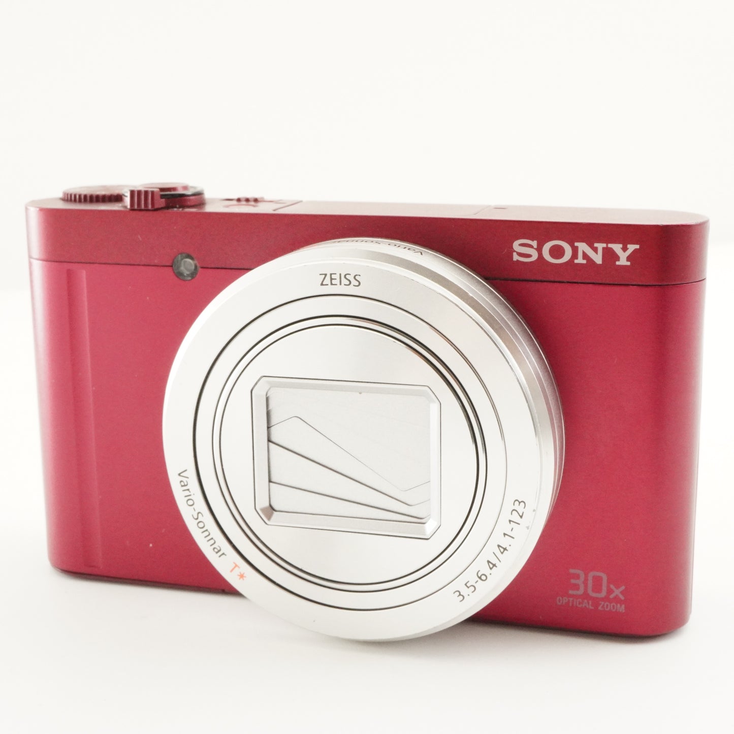 [English Setting] SONY Cyber-shot DSC-WX500 Red + 4GB SDHC Card from Japan #6903