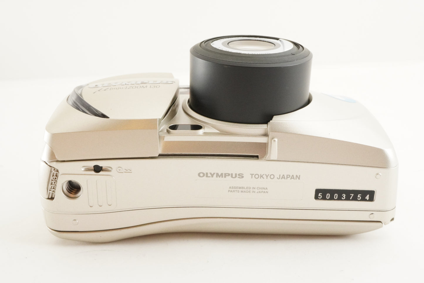 OLYMPUS mju [mju:] ZOOM 130 + RC-200 Point & Shoot Film Camera from Japan #1956