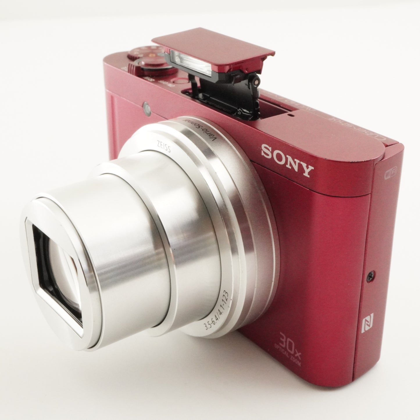 [English Setting] SONY Cyber-shot DSC-WX500 Red + 4GB SDHC Card from Japan #6903