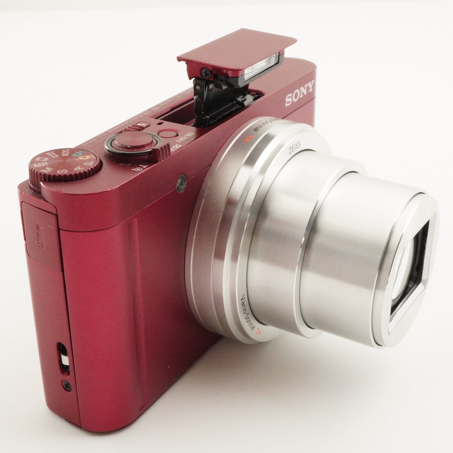 [English Setting] SONY Cyber-shot DSC-WX500 Red + 4GB SDHC Card from Japan #6903