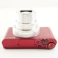 [English Setting] SONY Cyber-shot DSC-WX500 Red + 4GB SDHC Card from Japan #6903