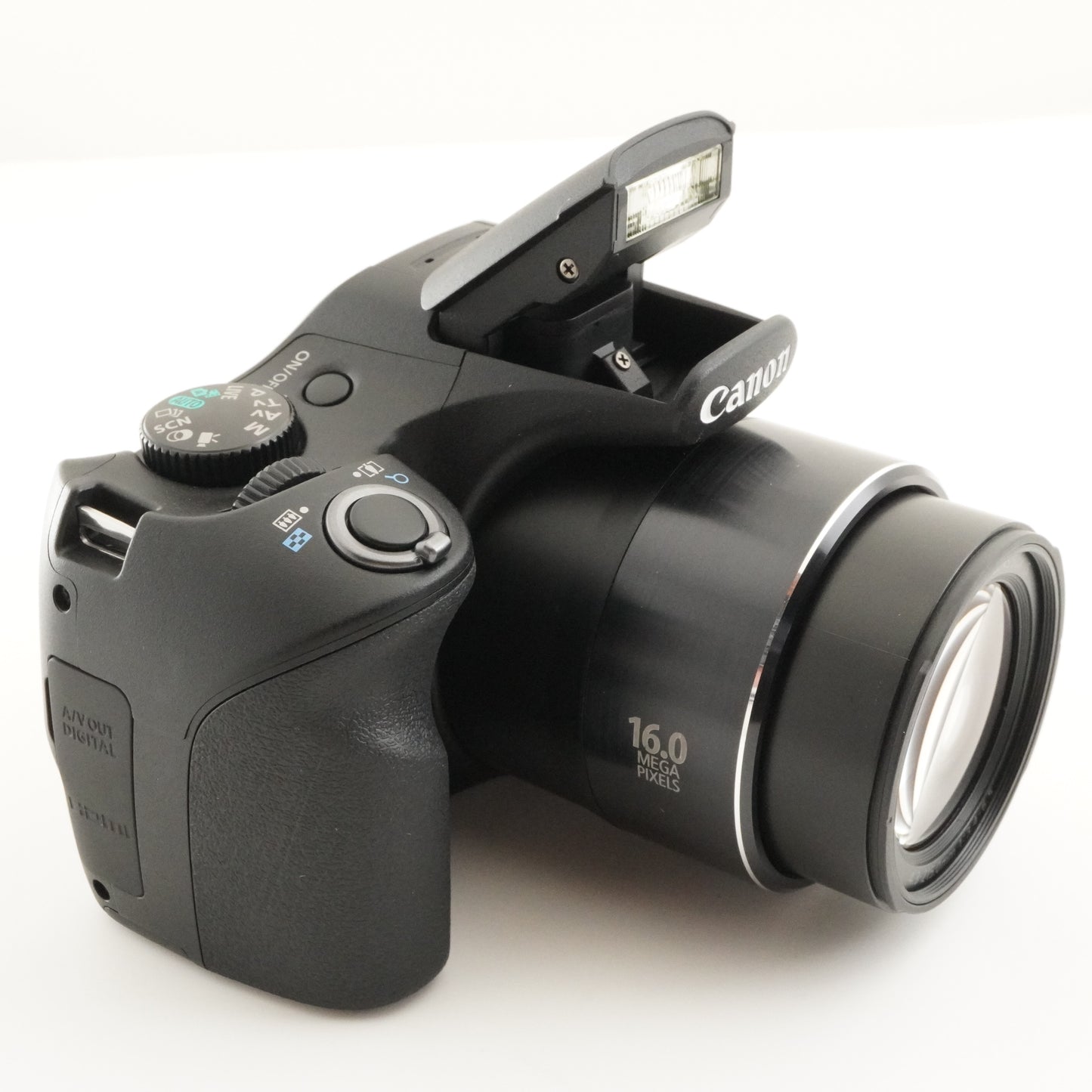 Canon PowerShot SX530 HS Black + 4GB SDHC Card Digital Camera from Japan #6938