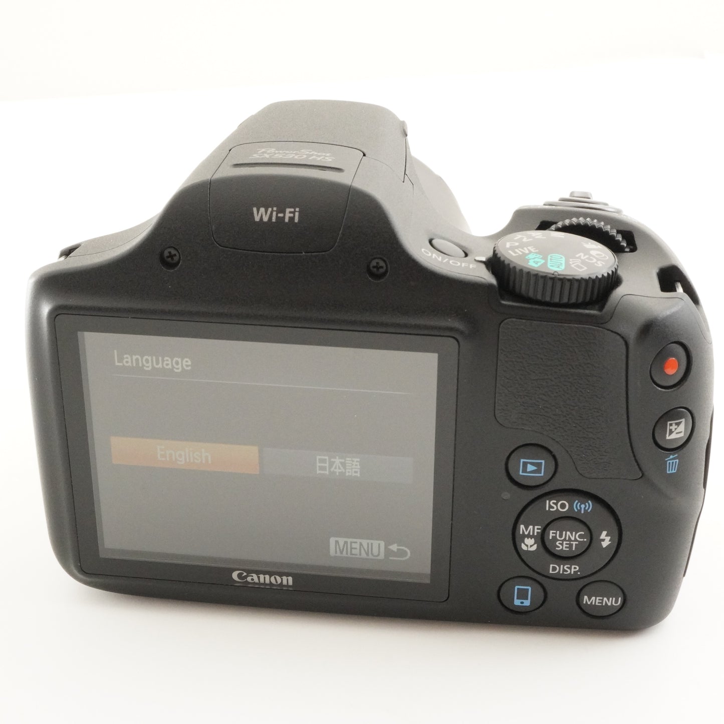 Canon PowerShot SX530 HS Black + 4GB SDHC Card Digital Camera from Japan #6938