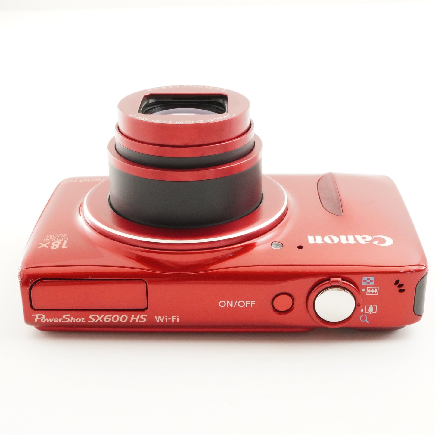 Canon PowerShot SX600 HS Red With 4GB SDHC Card Digital Camera from Japan #6936