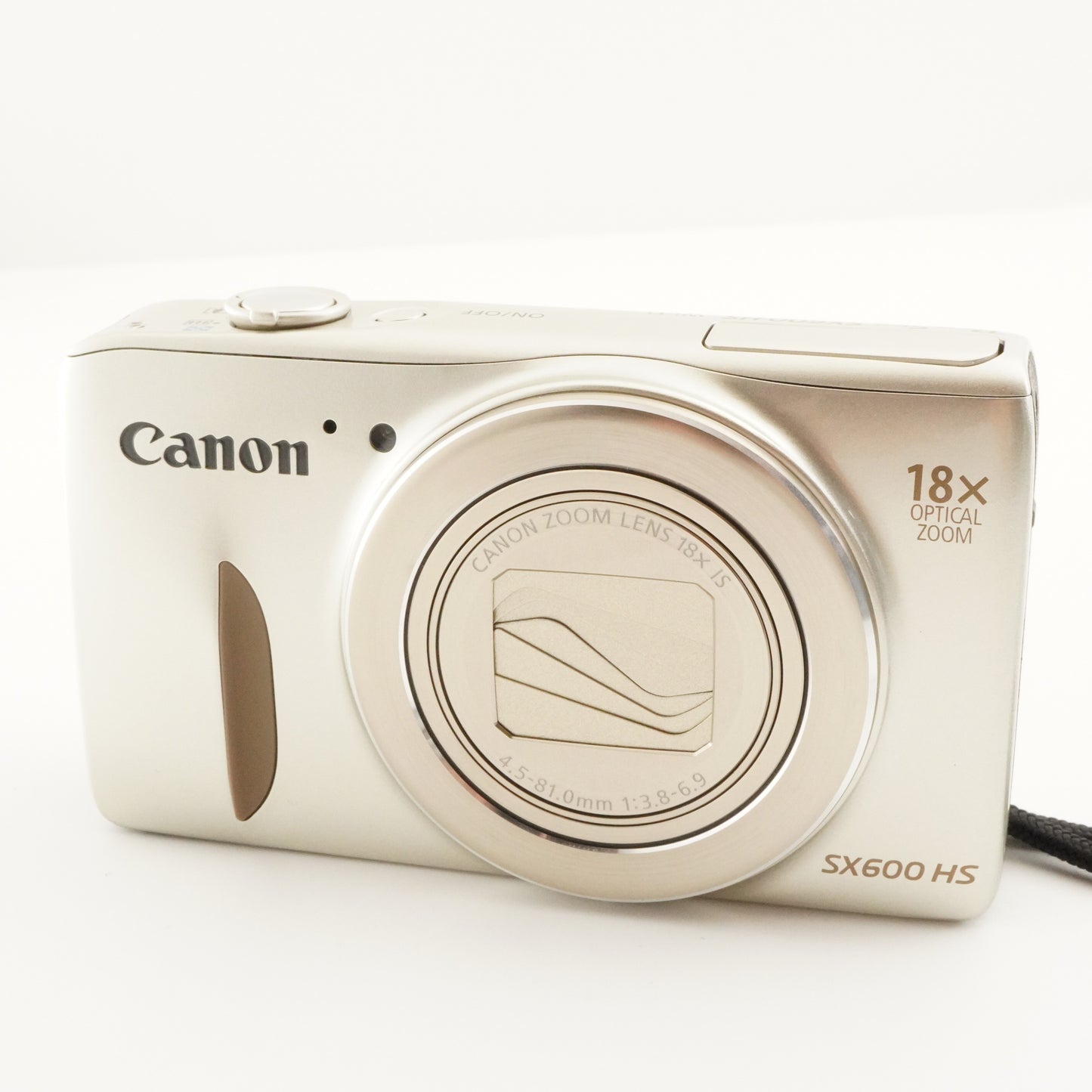 Canon PowerShot SX600 HS Gold With 4GB SDHC Card Digital Camera from Japan #6950
