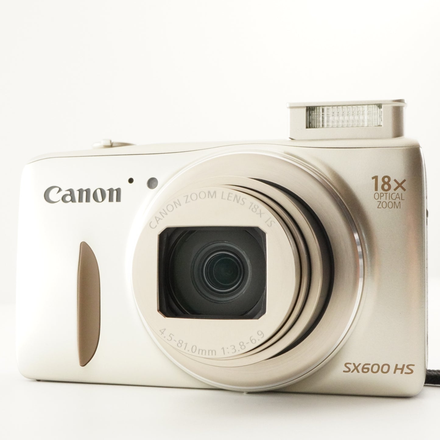 Canon PowerShot SX600 HS Gold With 4GB SDHC Card Digital Camera from Japan #6950