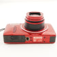 Canon PowerShot SX600 HS Red With 4GB SDHC Card Digital Camera from Japan #6952
