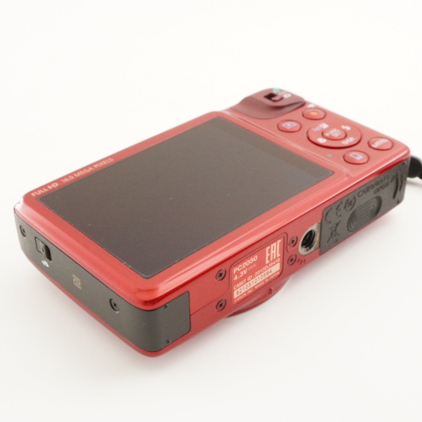 Canon PowerShot SX600 HS Red With 4GB SDHC Card Digital Camera from Japan #6952