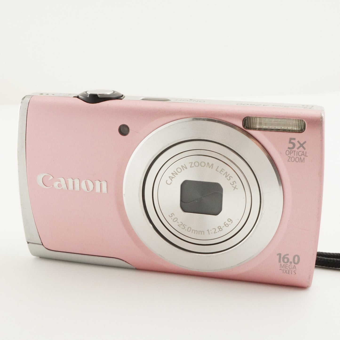 Canon PowerShot A2600 Pink With 4GB SDHC Card Digital Camera from Japan #6924