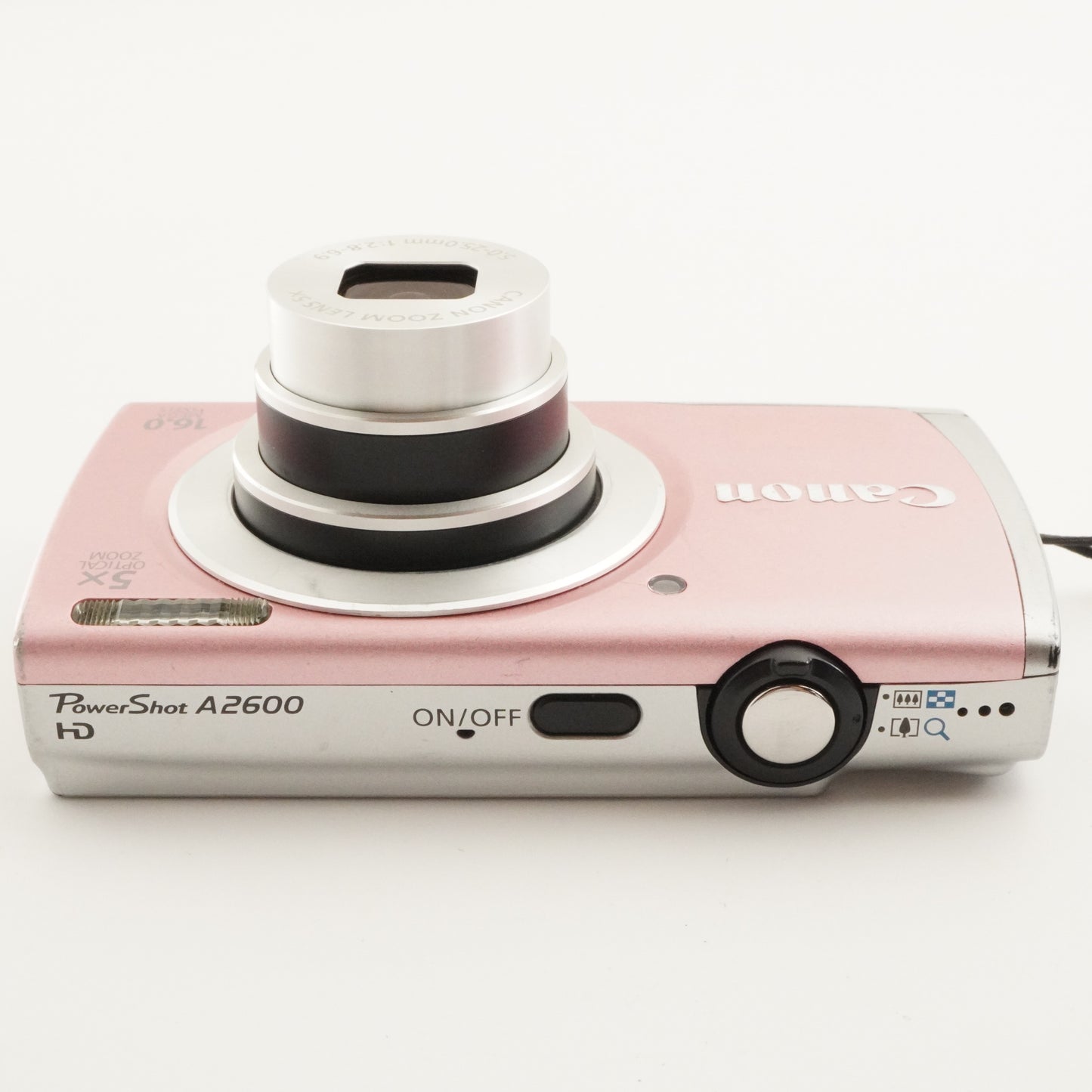 Canon PowerShot A2600 Pink With 4GB SDHC Card Digital Camera from Japan #6924