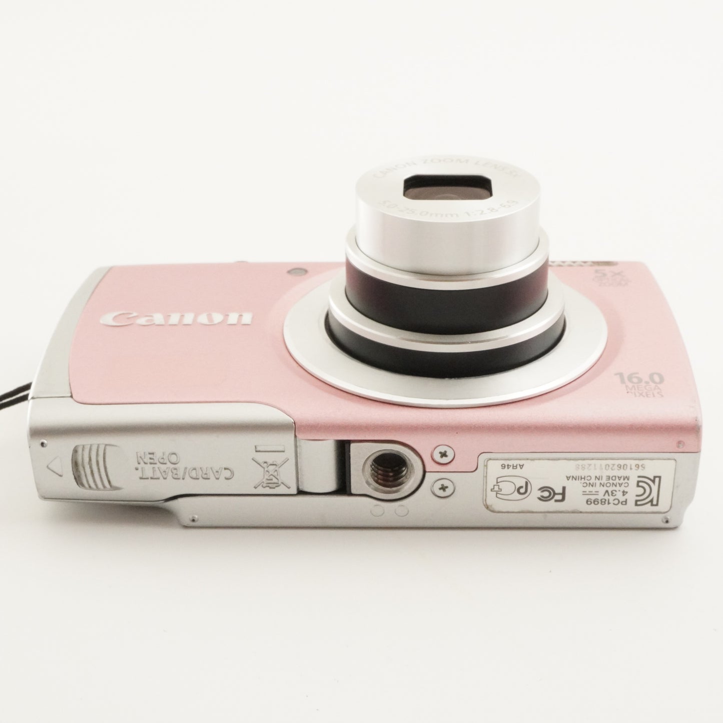 Canon PowerShot A2600 Pink With 4GB SDHC Card Digital Camera from Japan #6924