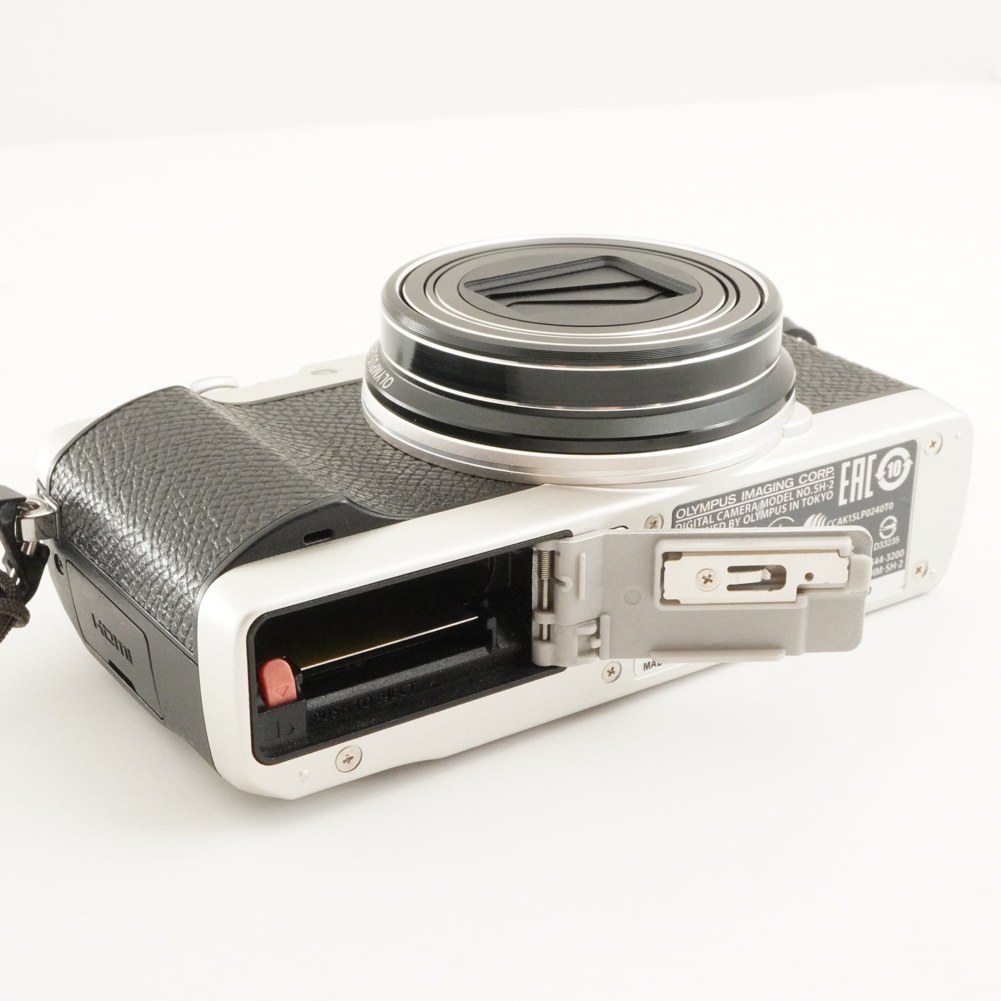 OLYMPUS STYLUS SH-2 Silver With 4GB SDHC Card Digital Camera from Japan #6884