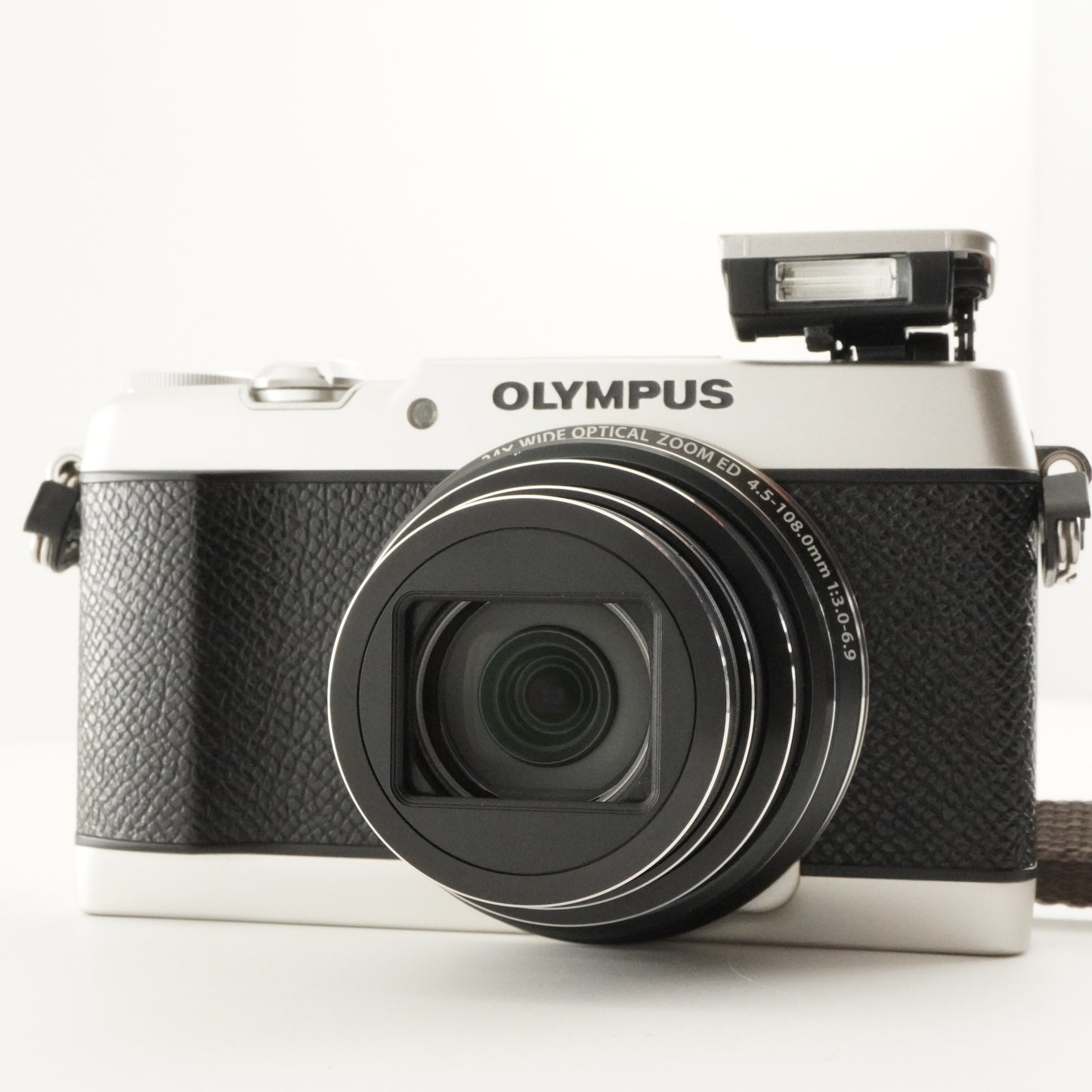 OLYMPUS STYLUS SH-2 Silver With 4GB SDHC Card Digital Camera from Japan #6884