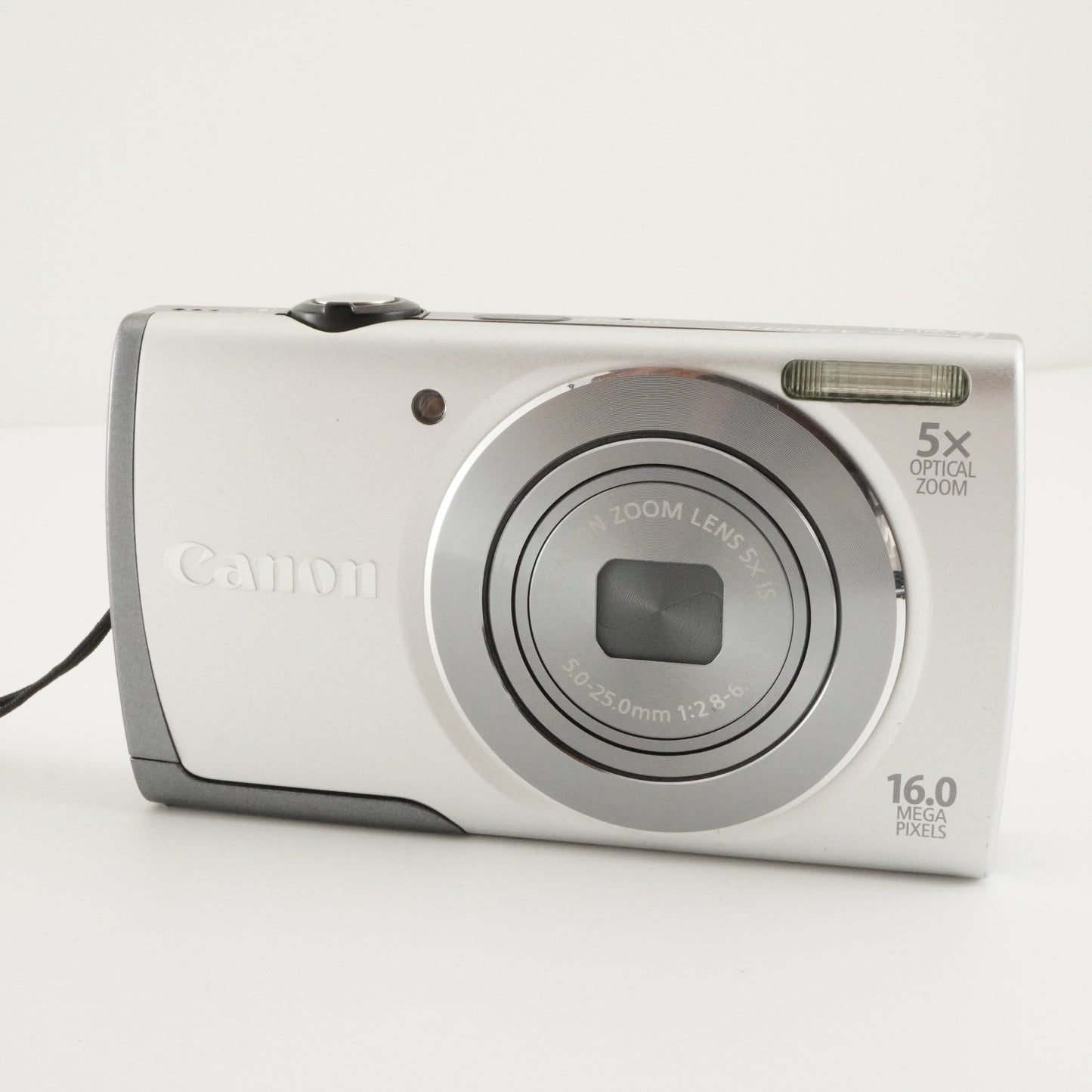 Canon PowerShot A3500 IS Silver + 4GB SDHC Card Digital Camera from Japan #3750