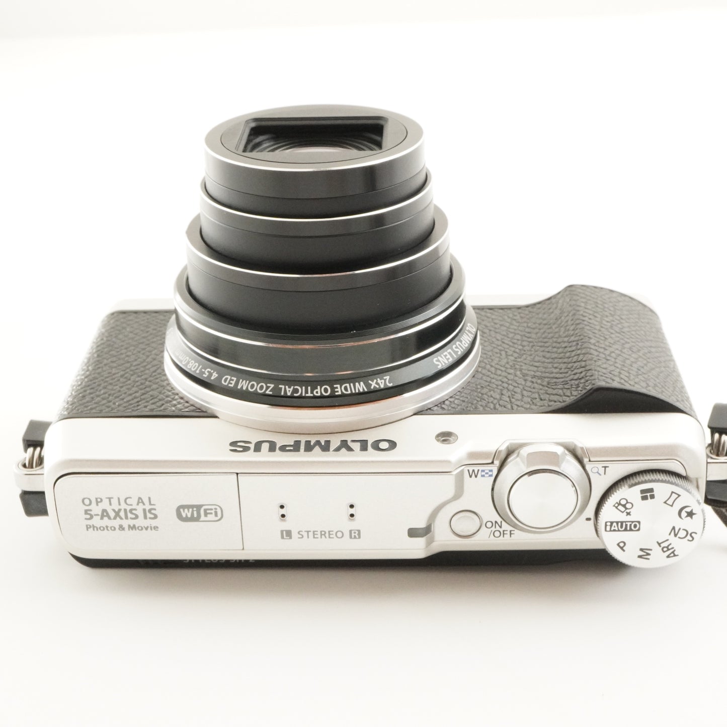 OLYMPUS STYLUS SH-2 Silver With 4GB SDHC Card Digital Camera from Japan #6884