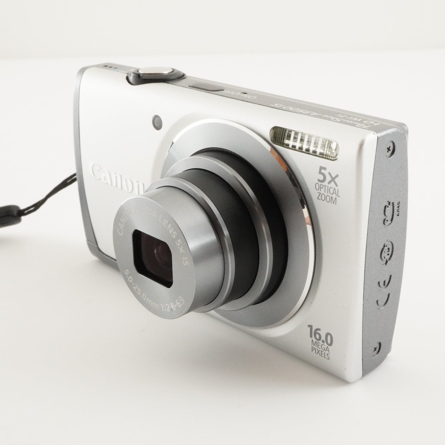 Canon PowerShot A3500 IS Silver + 4GB SDHC Card Digital Camera from Japan #3750