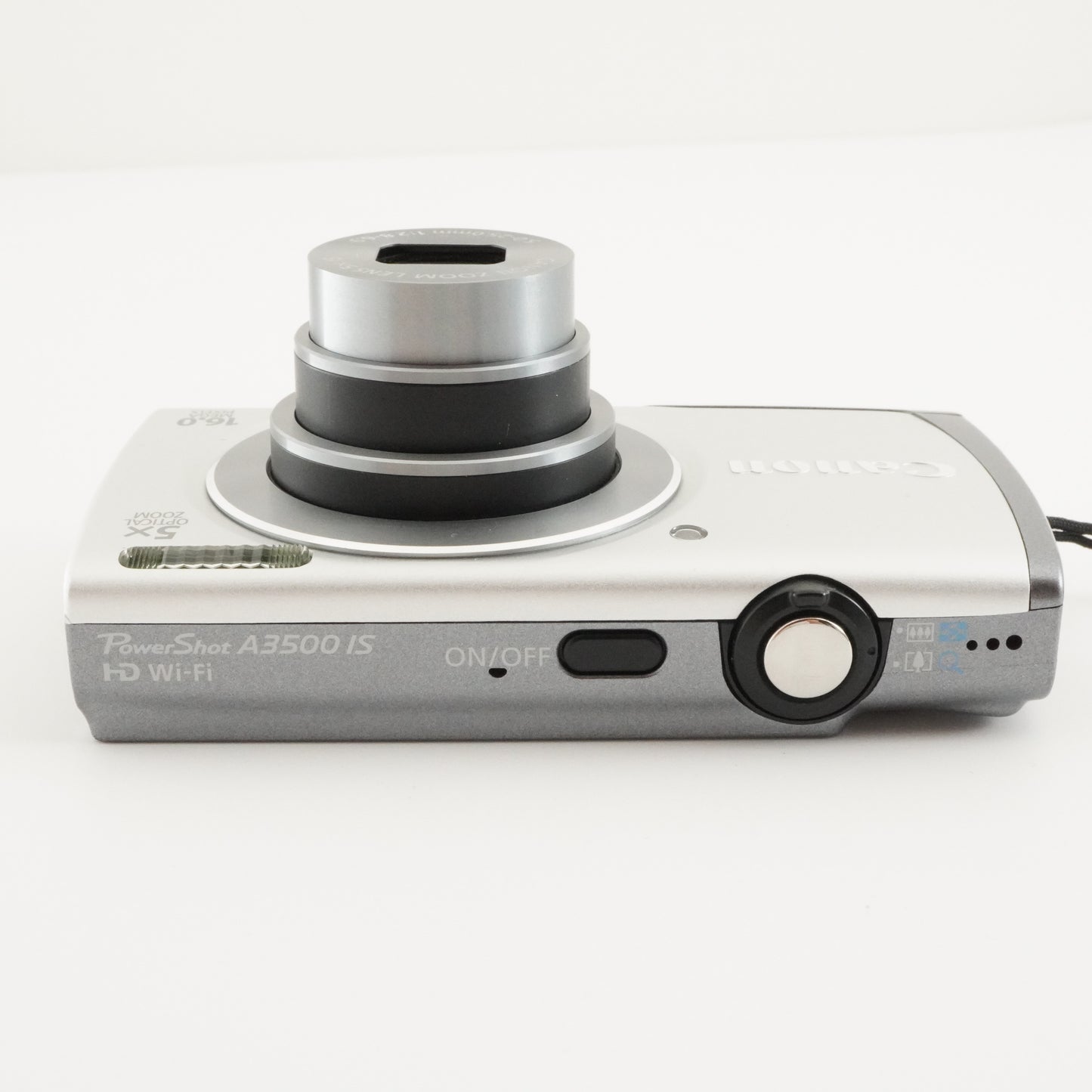 Canon PowerShot A3500 IS Silver + 4GB SDHC Card Digital Camera from Japan #3750