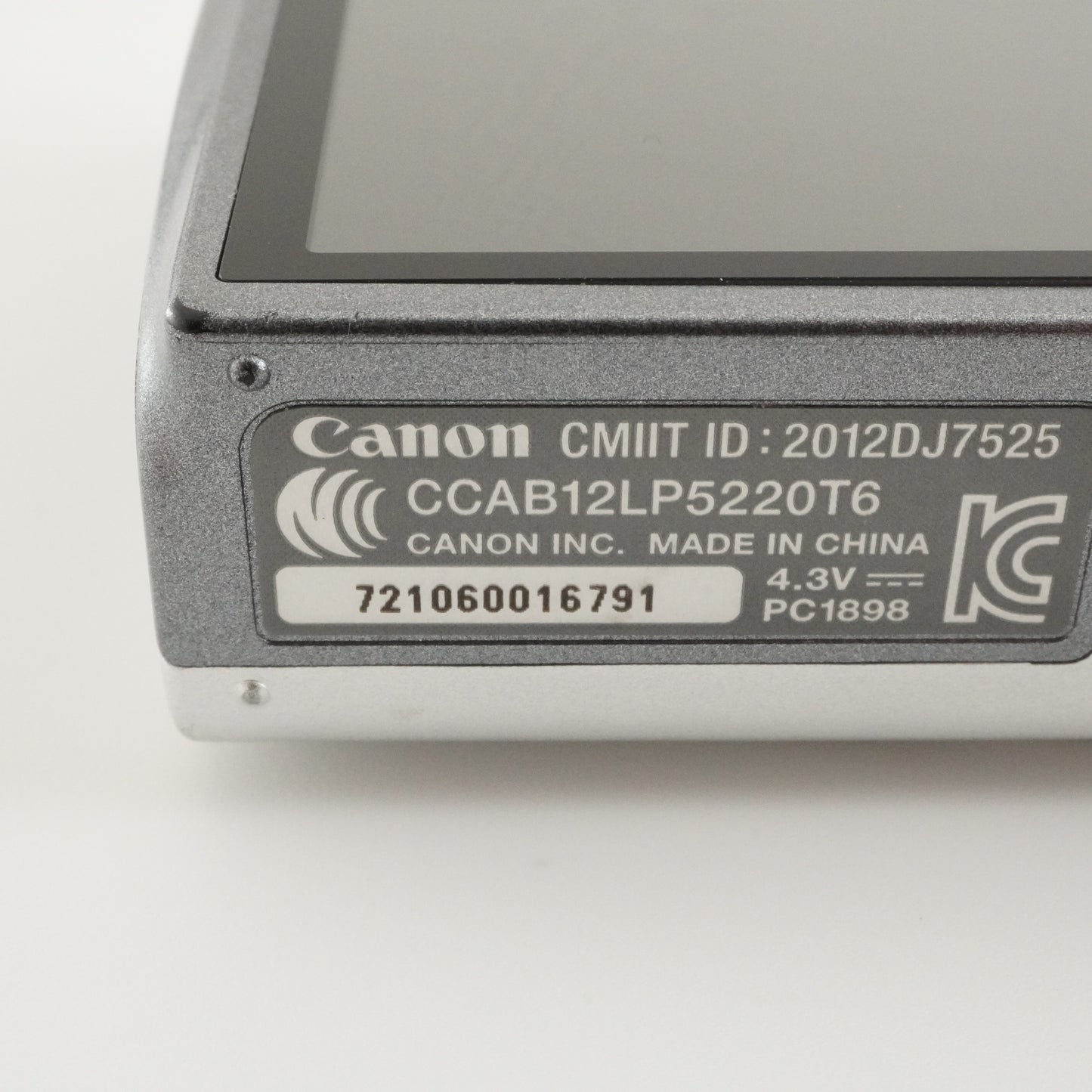 Canon PowerShot A3500 IS Silver + 4GB SDHC Card Digital Camera from Japan #3750