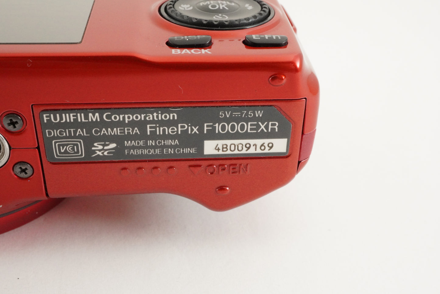 [Read] FUJIFILM FINEPIX F1000 EXR Red With 4GB SDHC Card from Japan #1975