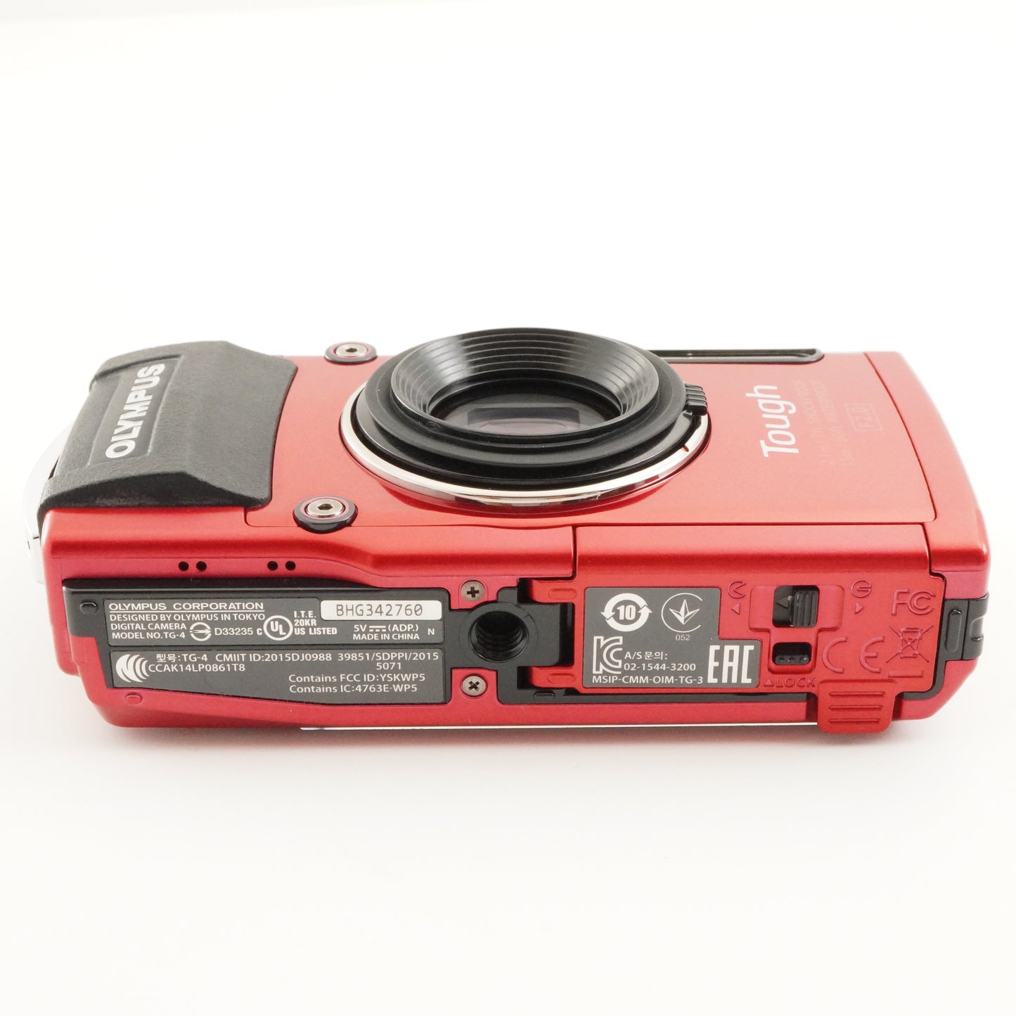 OLYMPUS Tough TG-4 Red With Accessories Digital Camera from Japan #6802