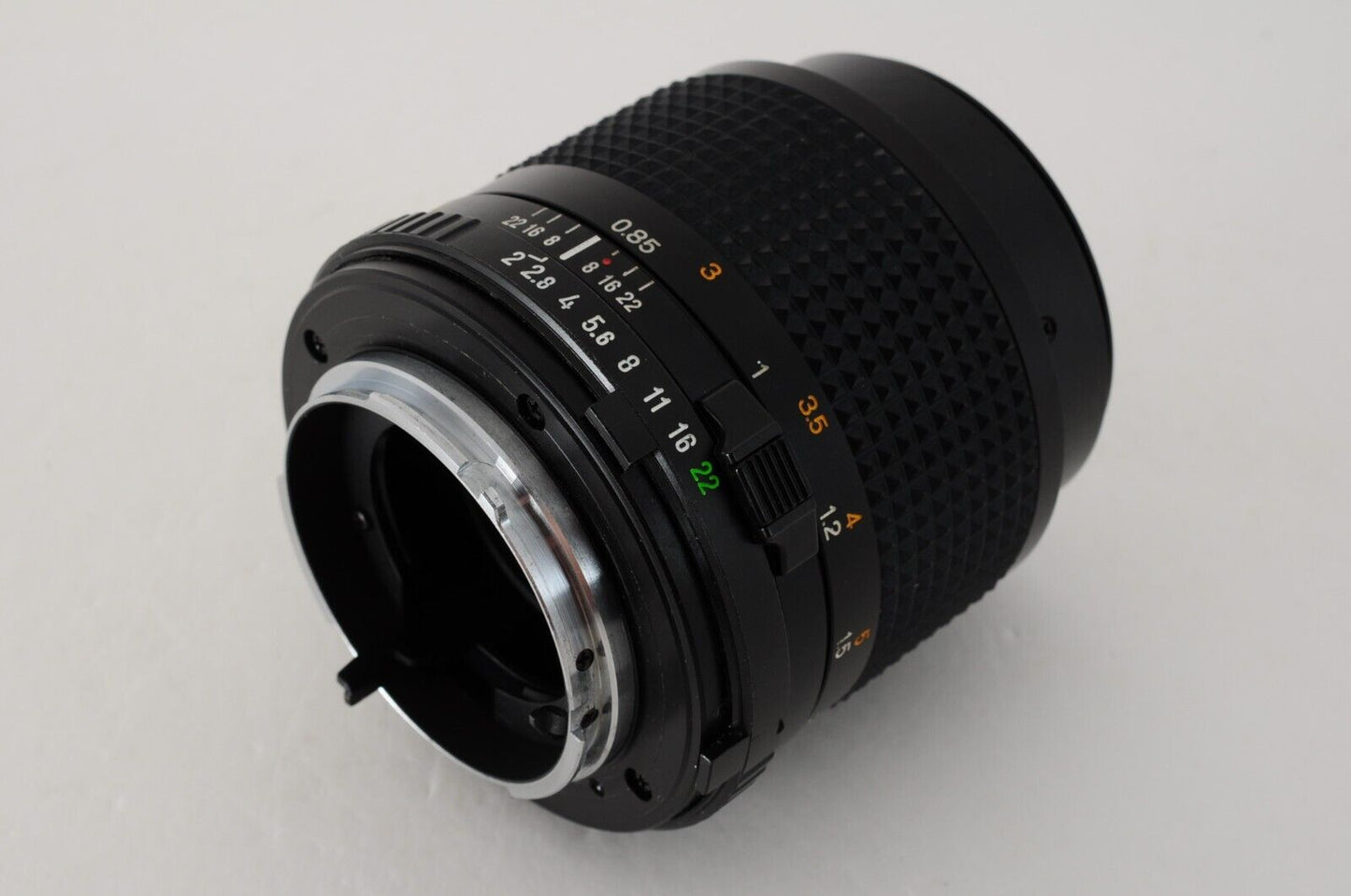 MINOLTA MD 85mm F2 Photo tested! MF Portrait Lens from Japan #6048