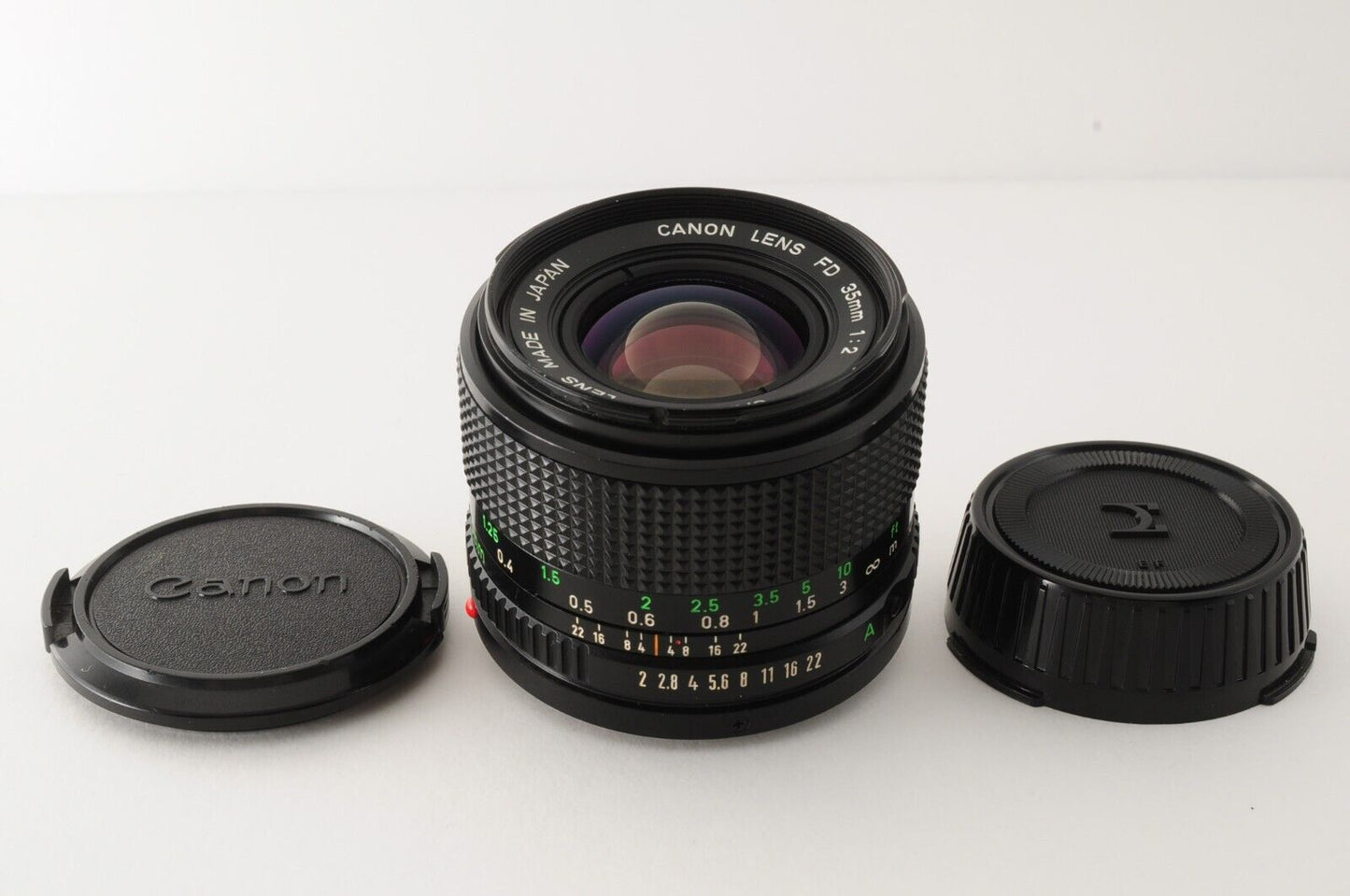 CANON NEW FD 35mm F2 MF Wide Angle Lens Photo tested from Japan #4309