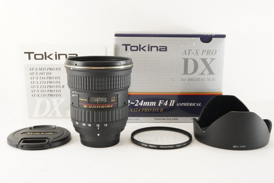 Tokina SD 12-24mm F4 (IF) AT-X PRO DX II For NIKON F In Box from Japan #7918