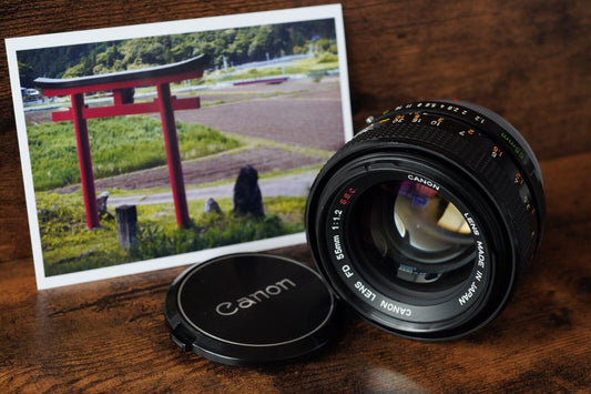 CANON FD 55mm F1.2 S.S.C. MF Standard Prime Lens Photo tested from Japan #5930