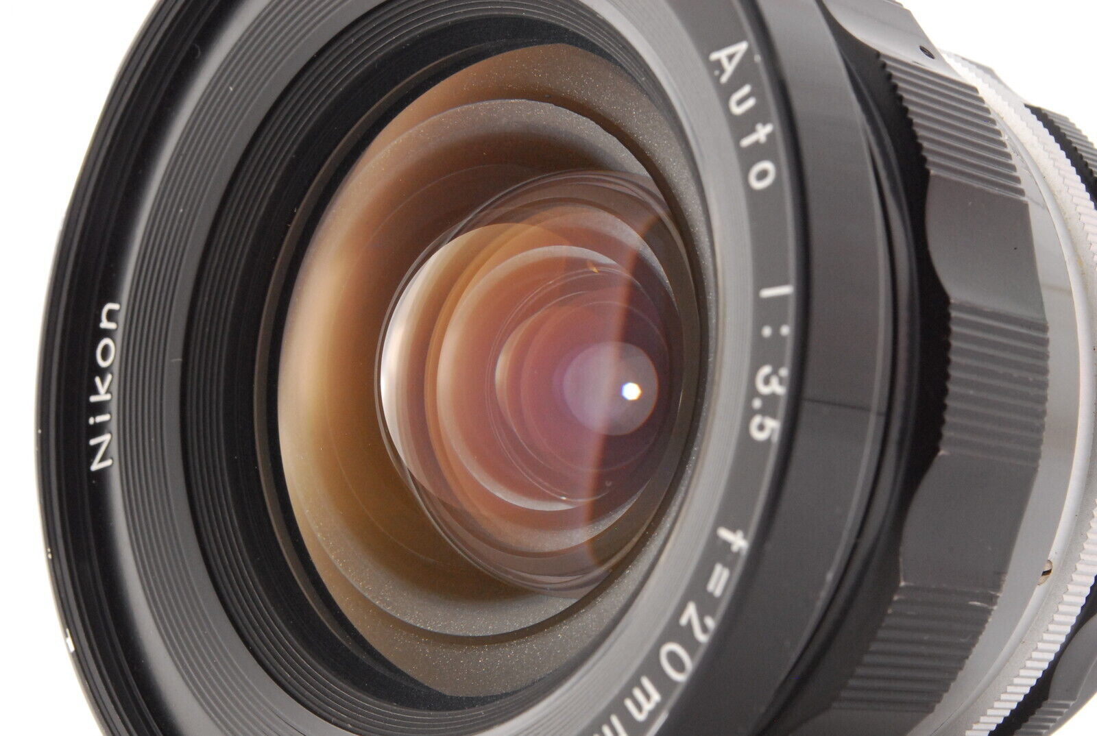 NIKON NIKKOR-UD 20mm F3.5 non-Ai MF Lens Photo tested from Japan
