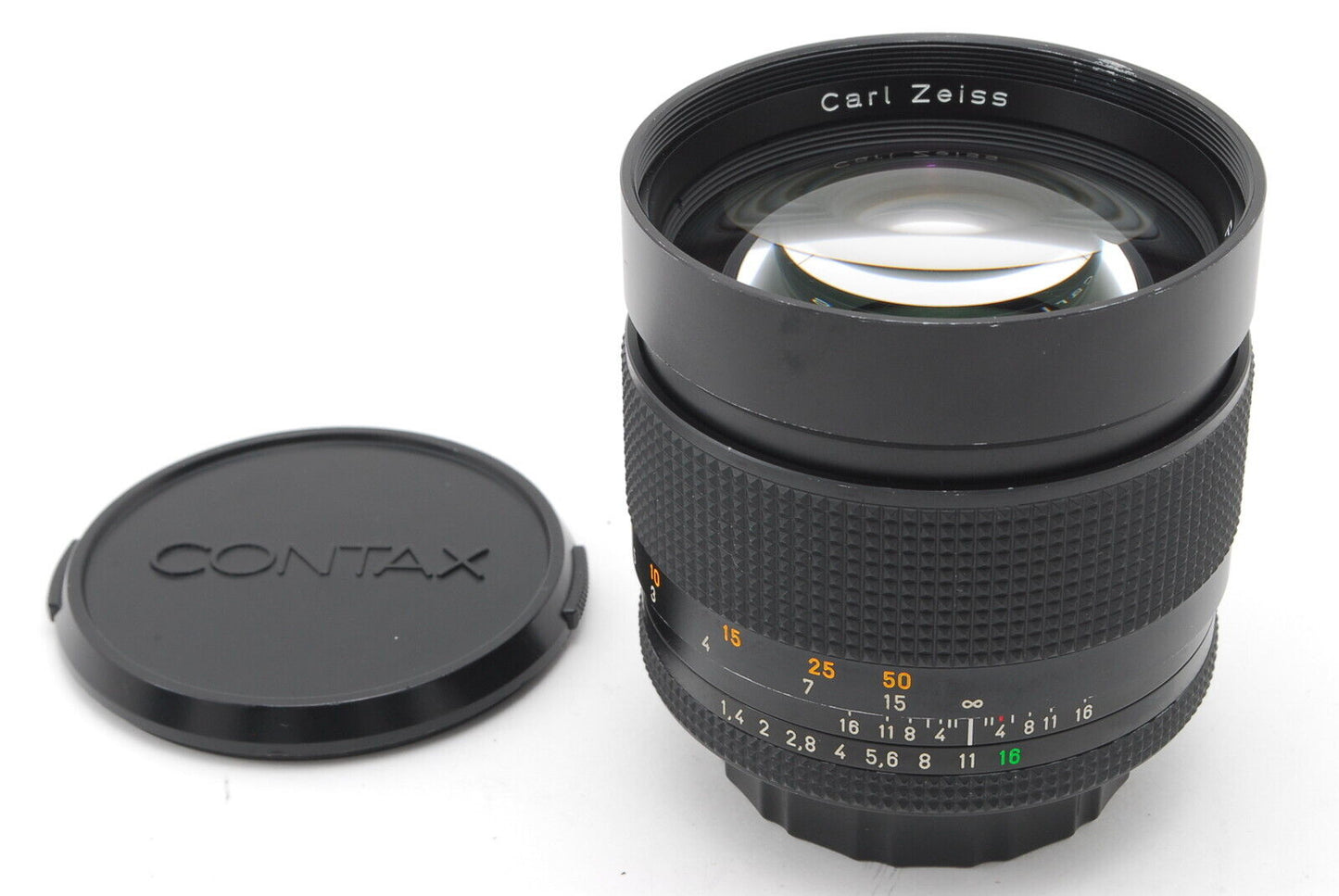 CONTAX Carl Zeiss Planar 85mm F1.4 MMJ Lens Photo tested from Japan #4127