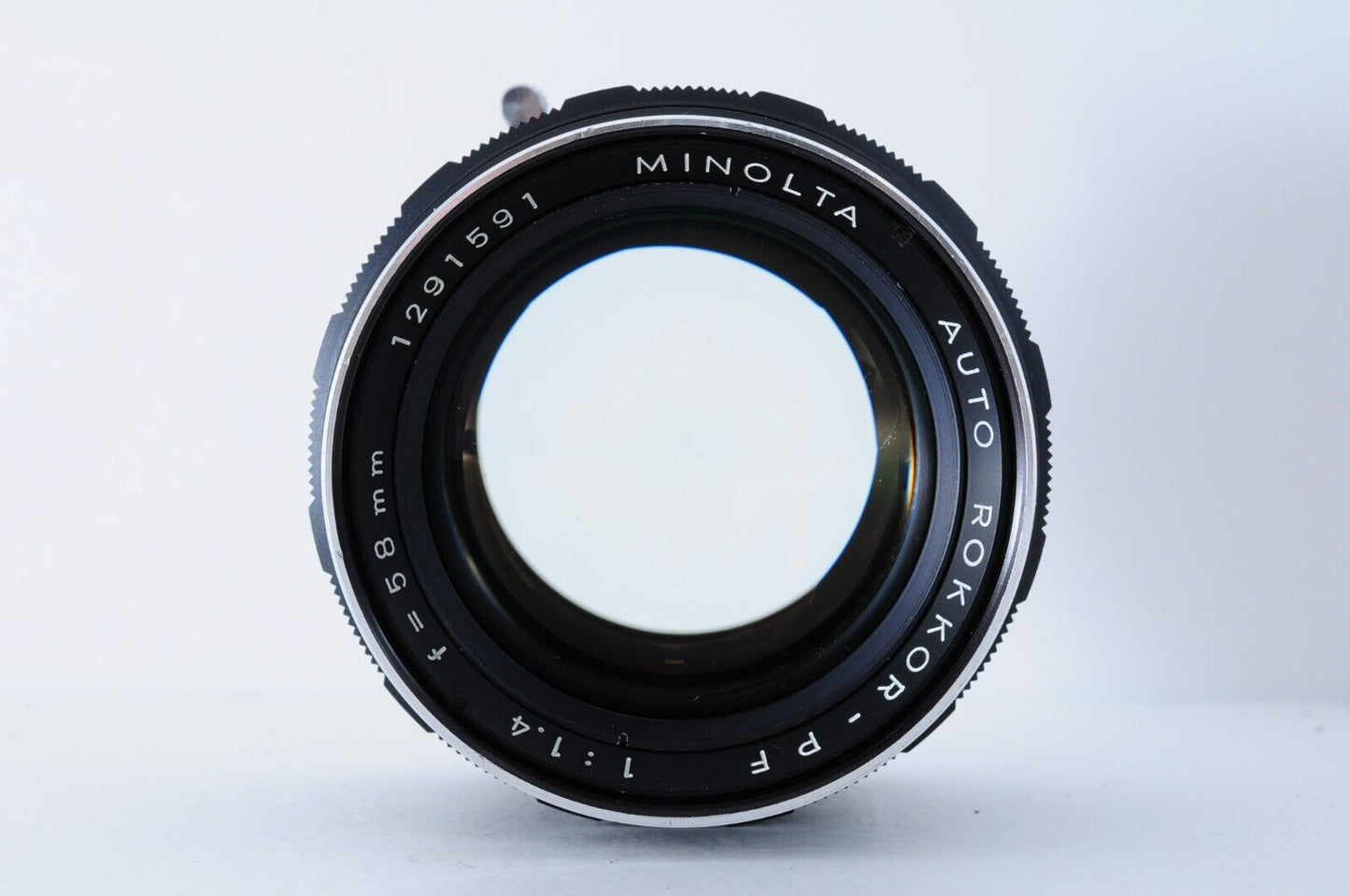 MINOLTA AUTO ROKKOR-PF 58mm F1.4 MF Lens Photo tested from Japan #4780