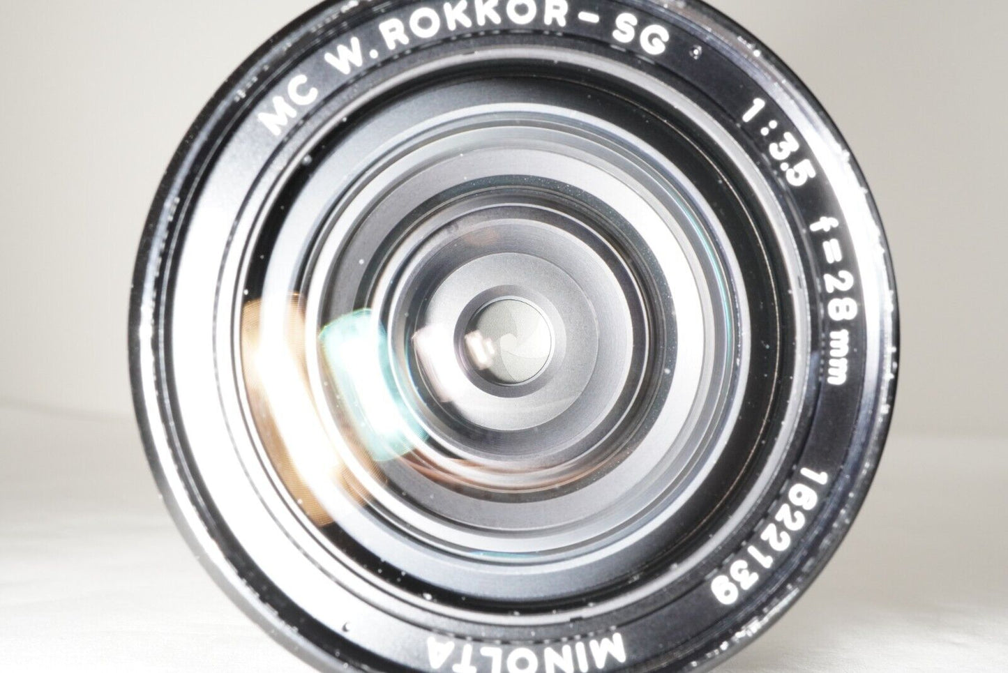 MINOLTA MC ROKKOR-PF 50mm F1.7 + W.ROKKOR-SG 28mm + 135mm F2.8 from Japan #5563