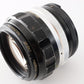 NIKON NIKKOR-H Auto 85mm F1.8 Ai Converted MF Lens Photo tested!from Japan #6874