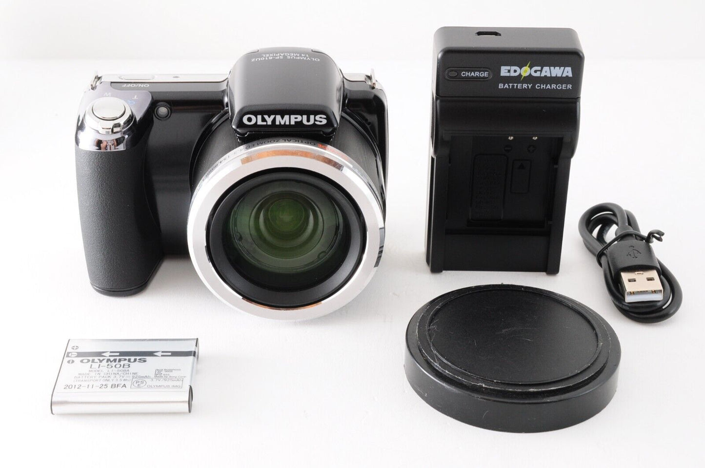 OLYMPUS SP-810UZ Black Point & Shoot Digital Camera from Japan #7093