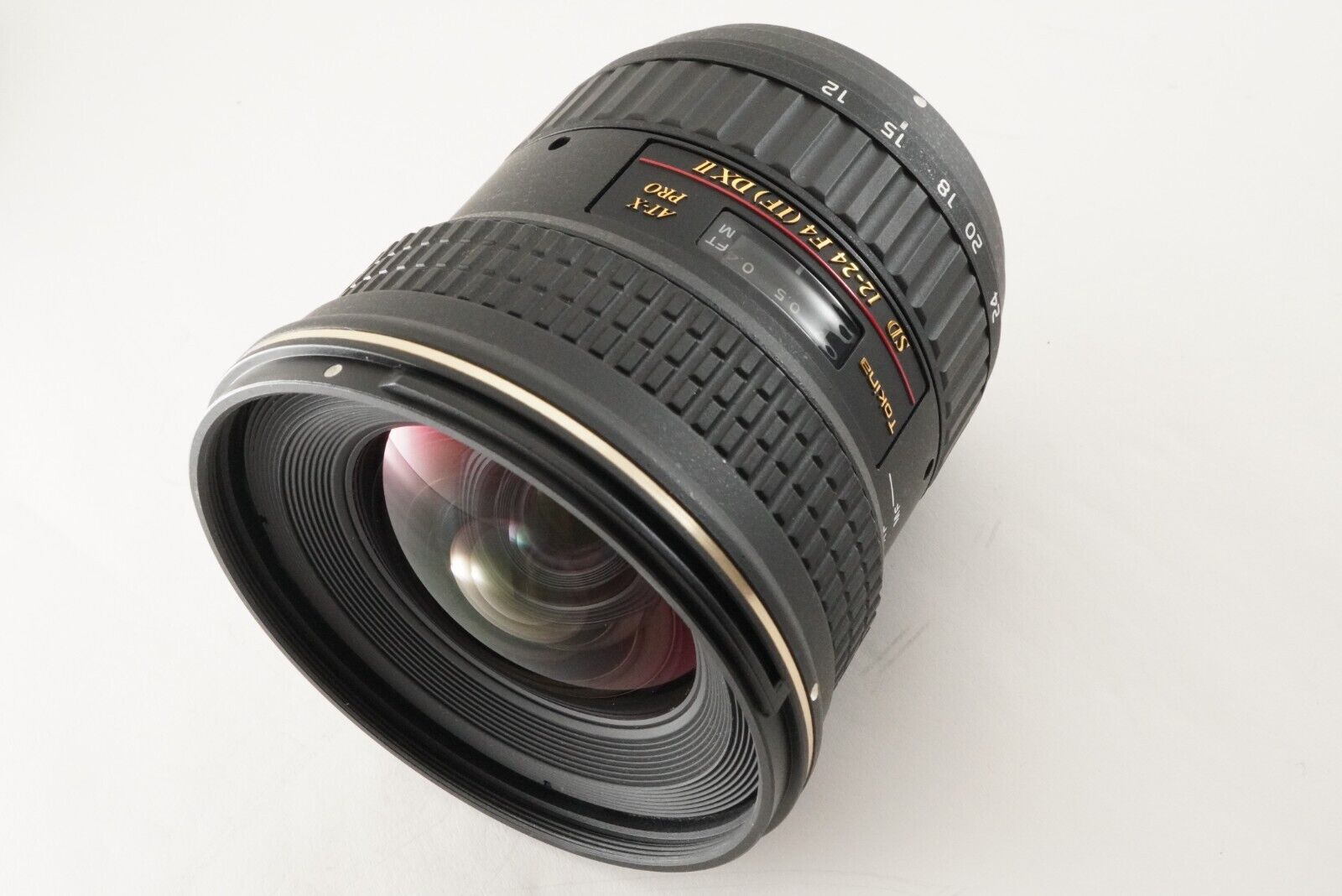 Tokina SD 12-24mm F4 (IF) AT-X PRO DX II For NIKON F In Box from Japan #7918