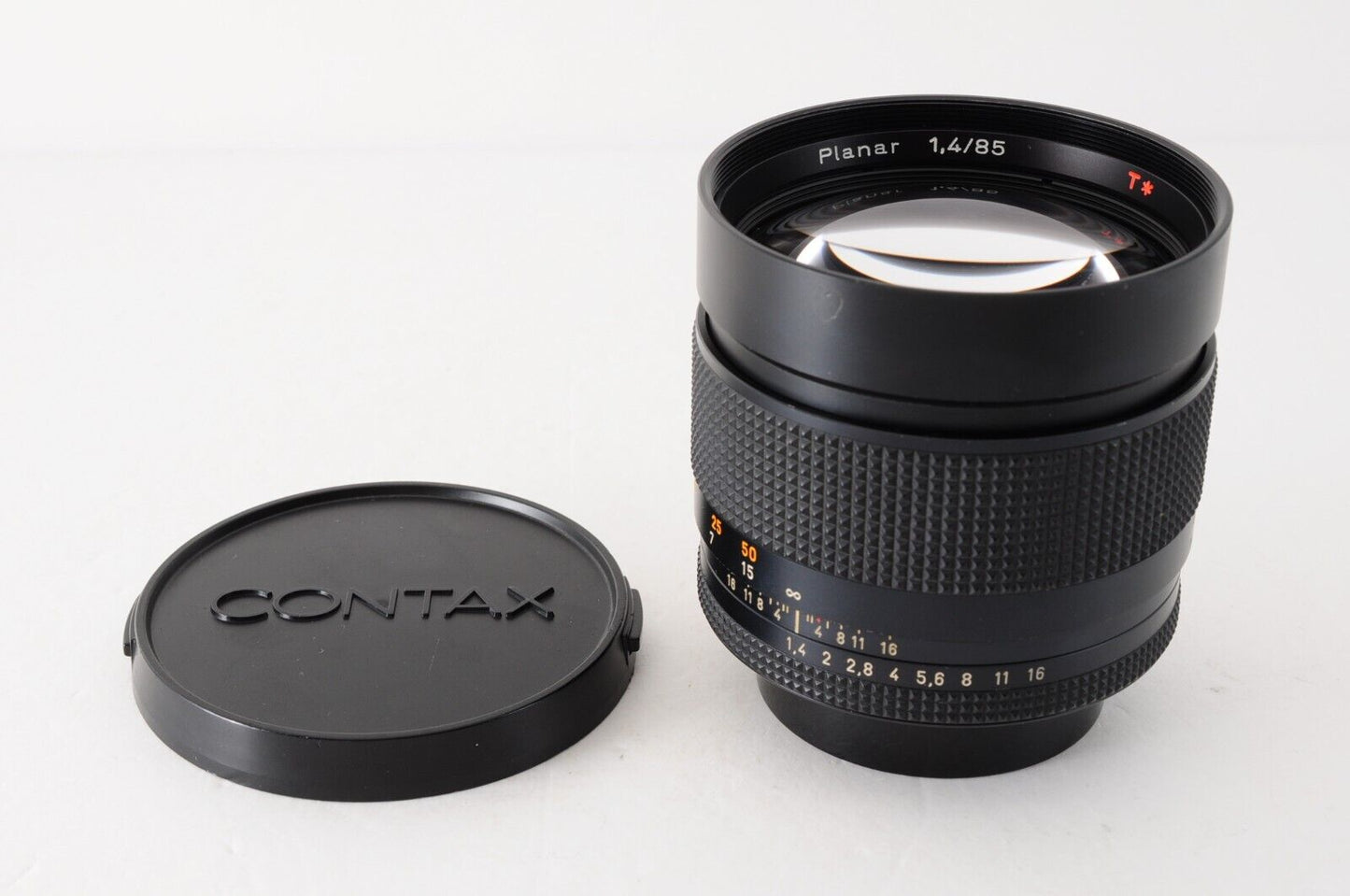 CONTAX Carl Zeiss Planar 85mm F1.4 T* AEG MF Lens Photo tested! from Japan #6640