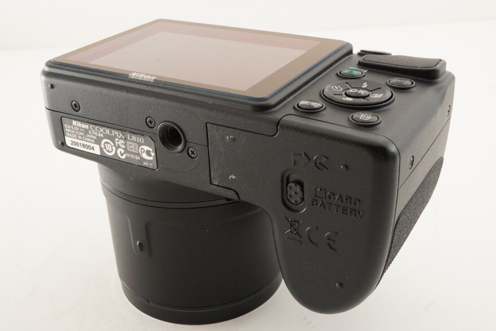 NIKON COOLPIX L810 Black In Box Point & Shoot Digital Camera NIKON COOLPIX L810 Black In Box Point & Shoot Digital Camera