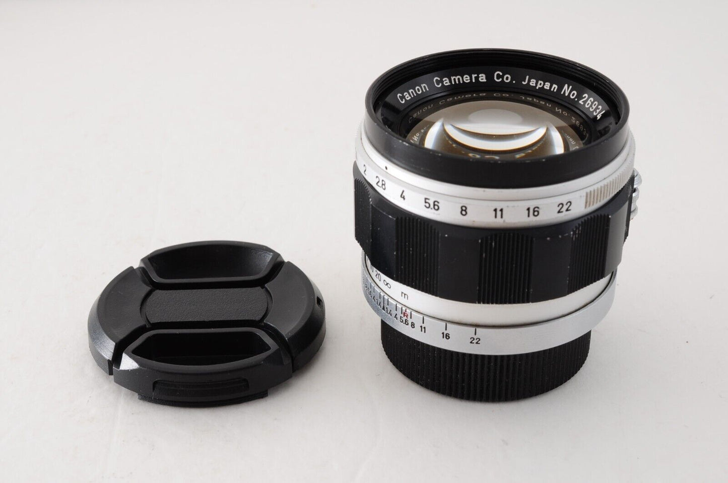 CANON 50mm F1.4 LTM Leica L39 screw mount MF Lens Photo tested! from Japan #6634