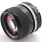 NIKON NIKKOR AI 85mm F2 MF Portrait Lens Photo tested from Japan #4930