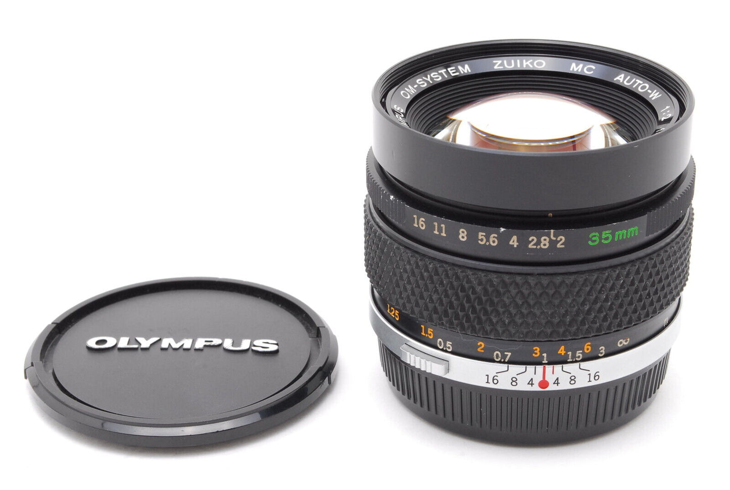 OLYMPUS OM-SYSTEM ZUIKO AUTO-W 35mm F2 MF Lens Photo tested from Japan #4810