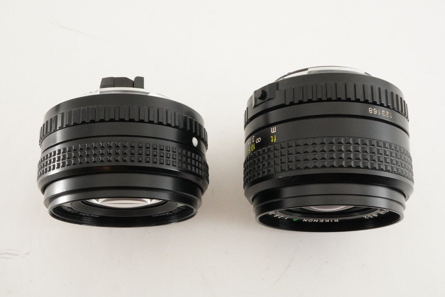 New Light Seals RICOH XR500 AUTO + RIKENON P 50mm F1.7 +28mm F2.8 from Japan #7888